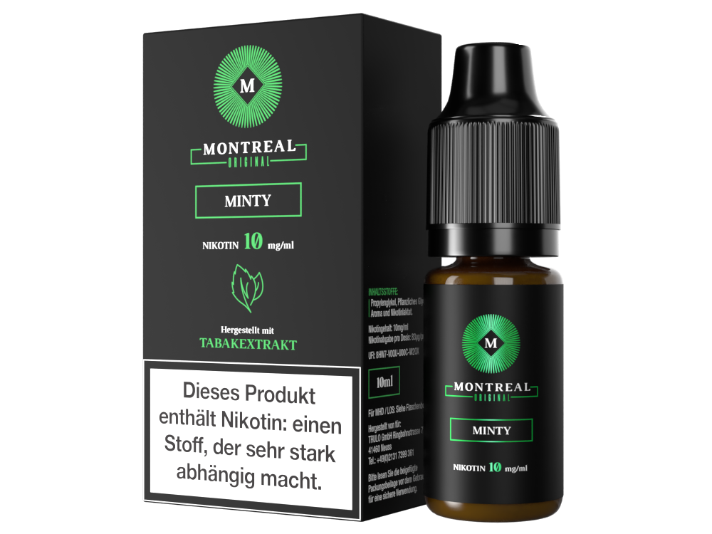 Montreal Original Minty Nikotinsalz Liquid