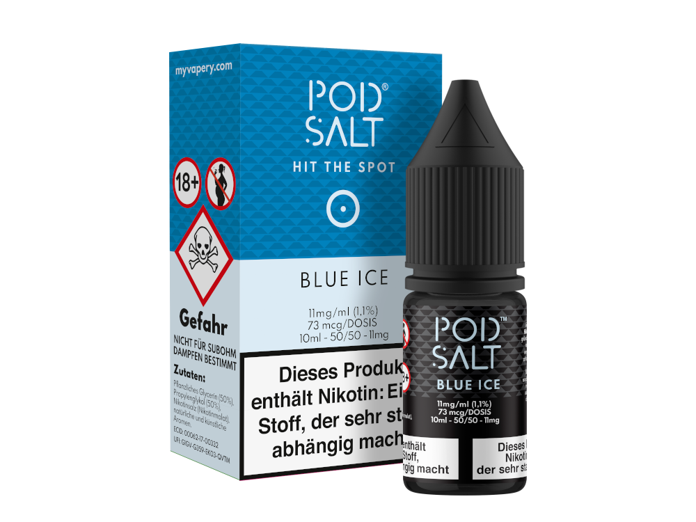 Pod Salt Blue Ice Nikotinsalz Liquid
