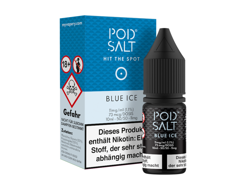 Pod Salt Blue Ice Nikotinsalz Liquid