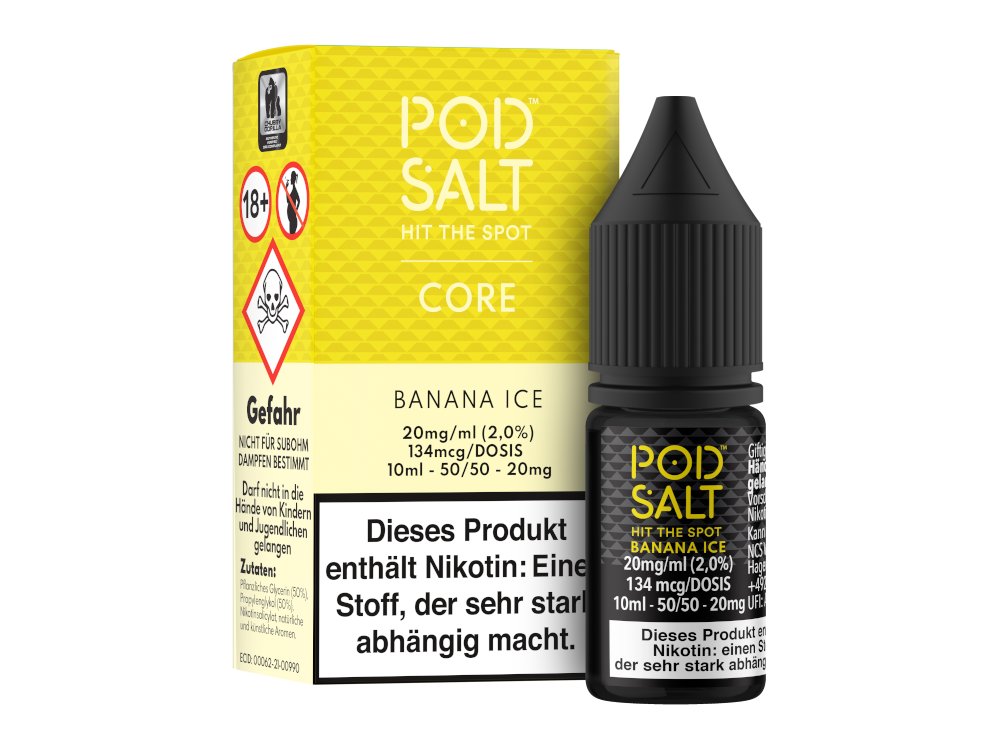 Pod Salt Core Banana Ice Nikotinsalz Liquid