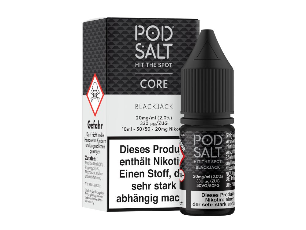 Pod Salt Core Blackjack Nikotinsalz Liquid