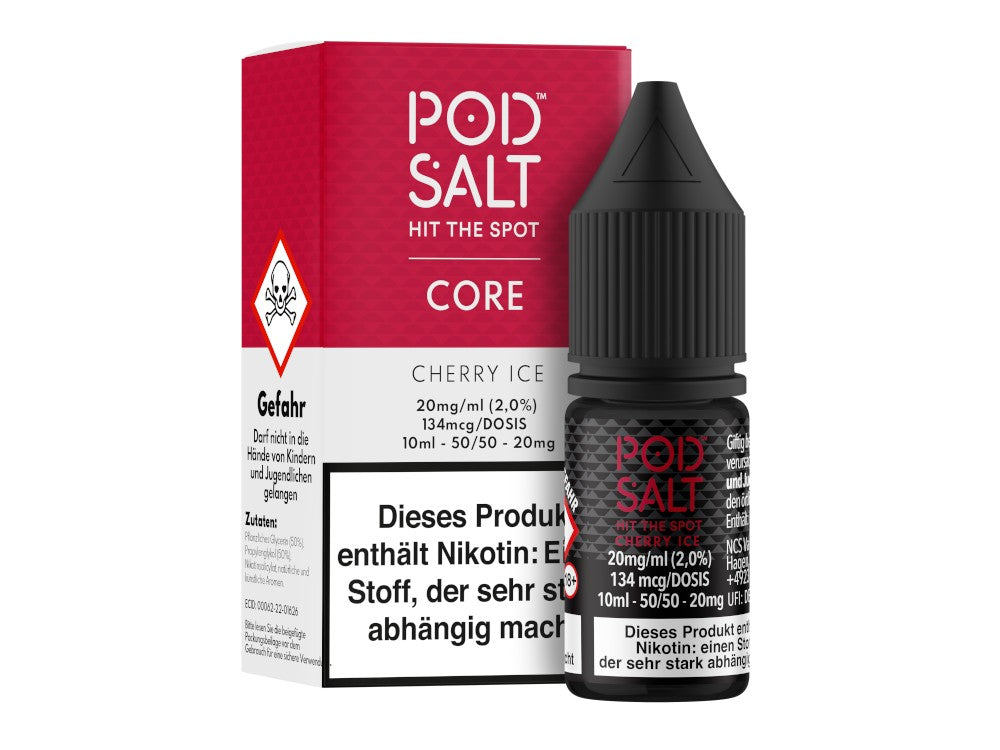 Pod Salt Core Cherry Ice Nikotinsalz Liquid