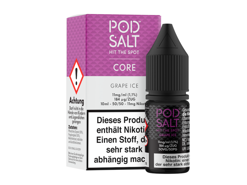 Pod Salt Core Grape Ice Nikotinsalz Liquid