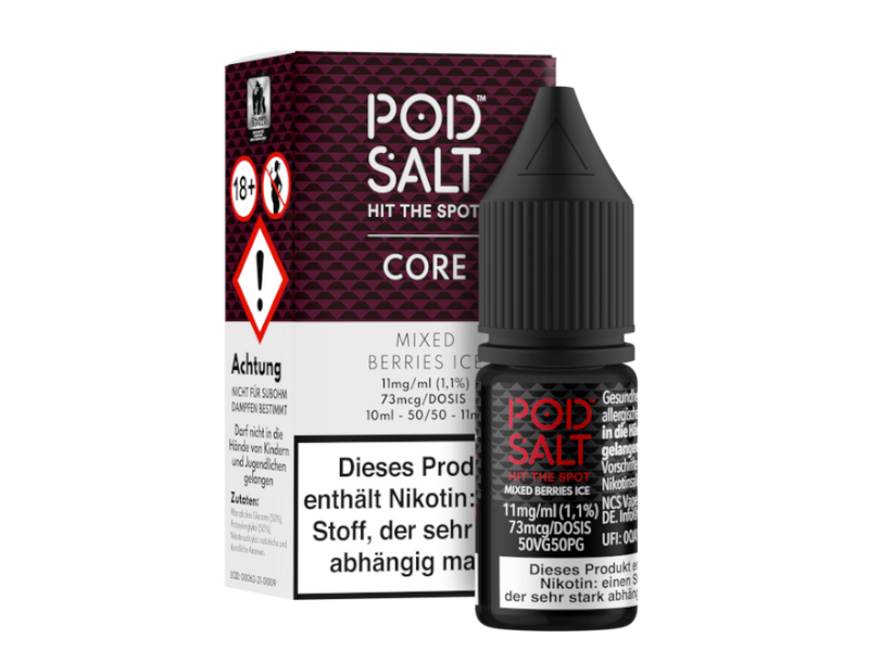 Pod Salt Core Mixed Berries Ice Nikotinsalz Liquid