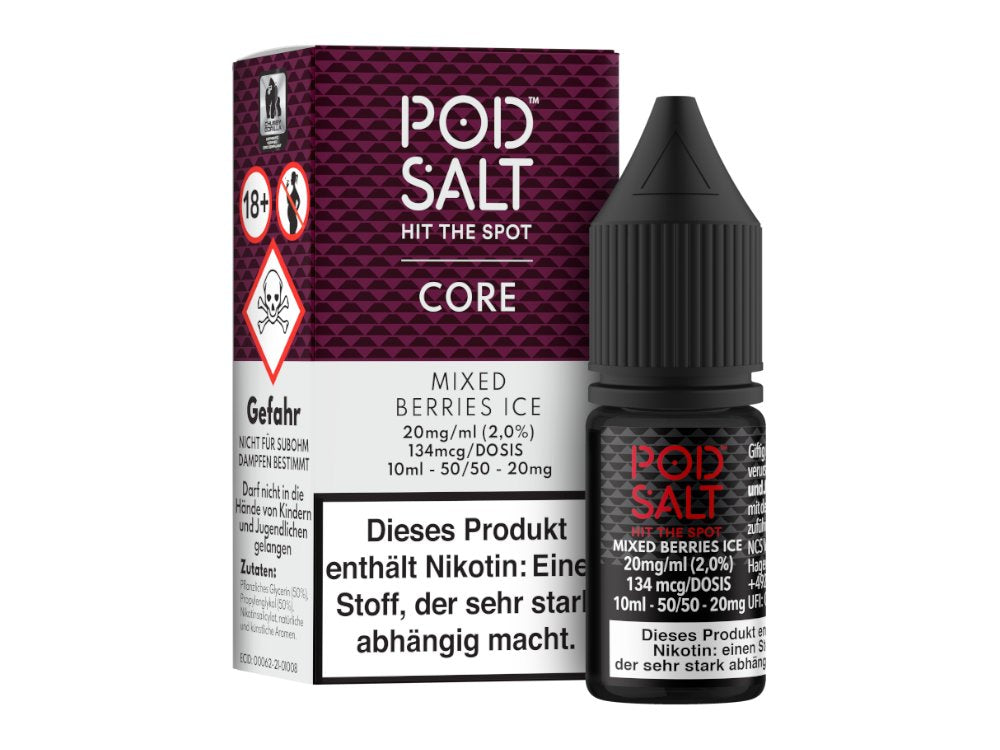 Pod Salt Core Mixed Berries Ice Nikotinsalz Liquid