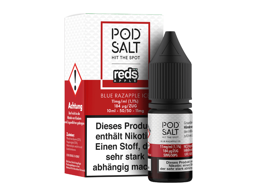 Pod Salt Fusion Blue Razapple Ice Nikotinsalz Liquid