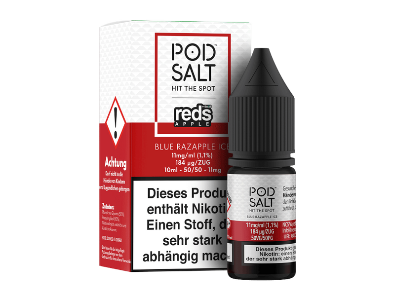 Pod Salt Fusion Blue Razapple Ice Nikotinsalz Liquid