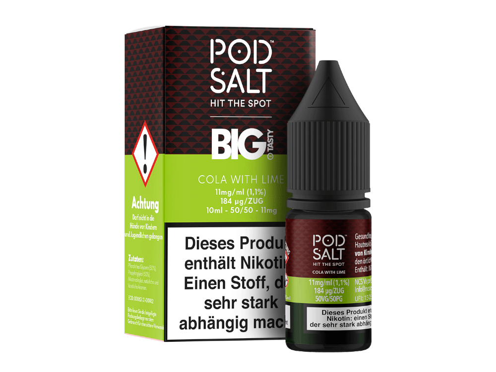 Pod Salt Fusion Cola with Lime Nikotinsalz Liquid