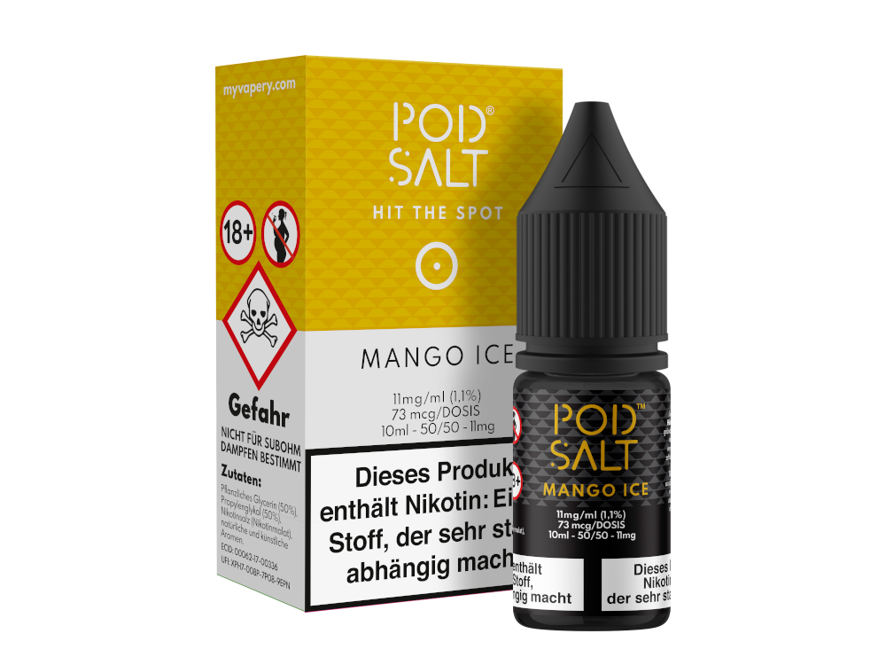 Pod Salt Mango Ice Nikotinsalz Liquid
