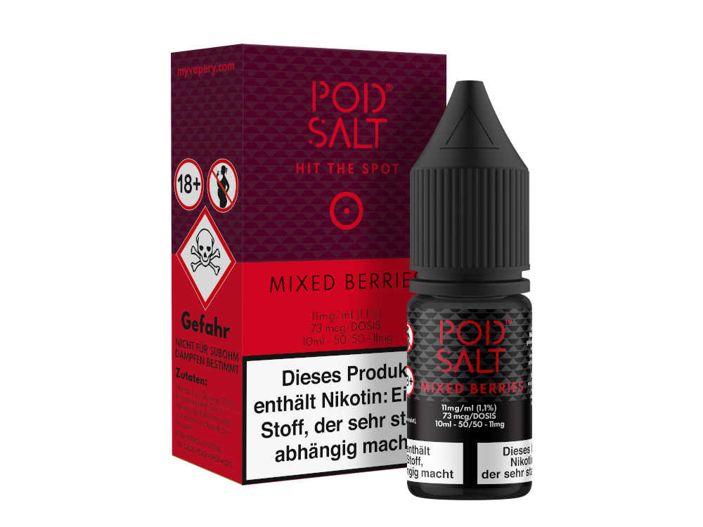 Pod Salt Mixed Berries Nikotinsalz Liquid