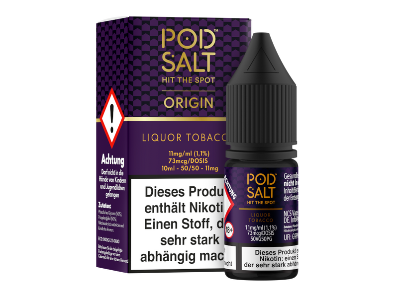 Pod Salt Origin Liquor Tobacco Nikotinsalz Liquid