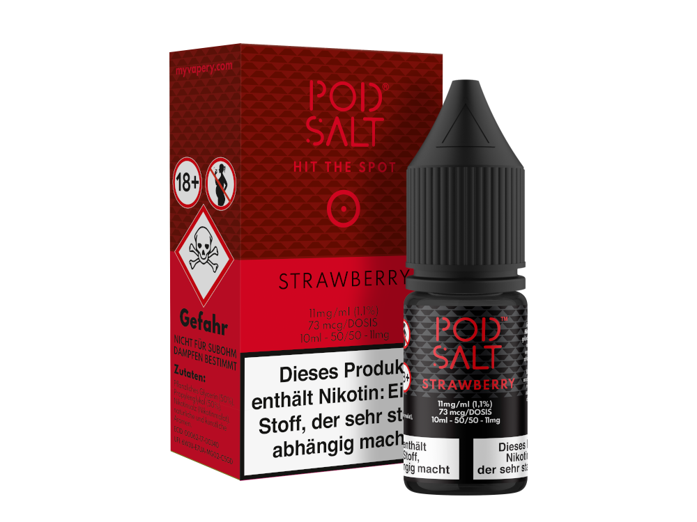 Pod Salt Strawberry Nikotinsalz Liquid