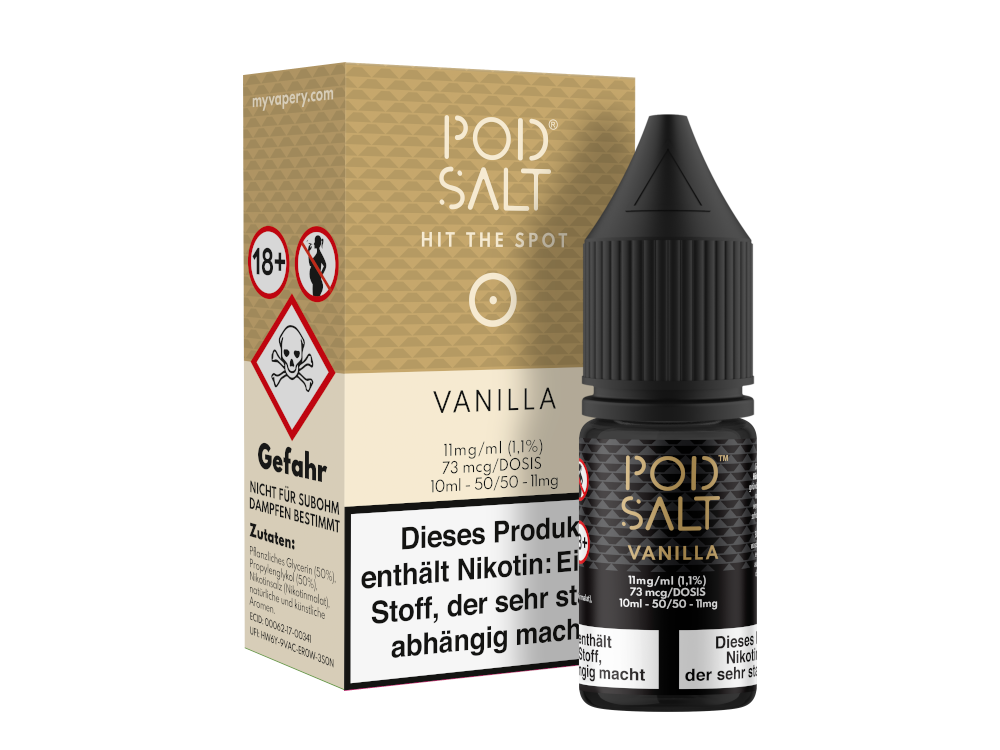 Pod Salt Vanilla Nikotinsalz Liquid