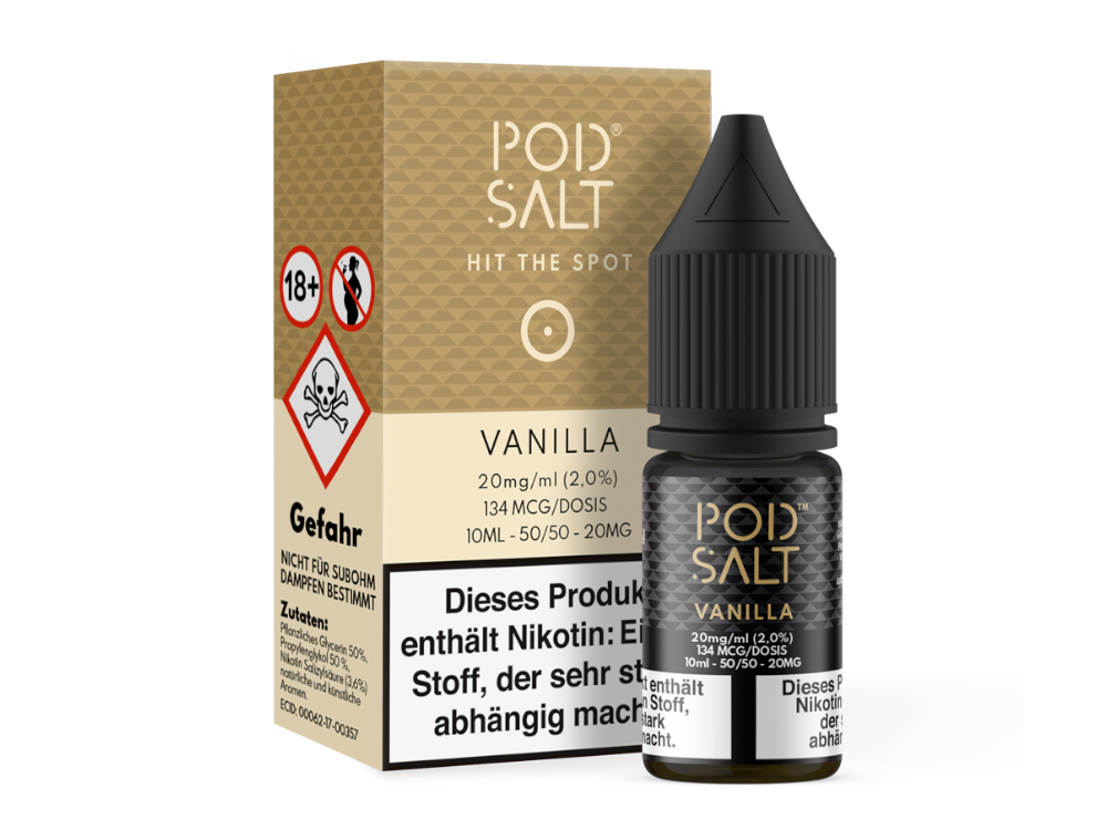Pod Salt Vanilla Nikotinsalz Liquid