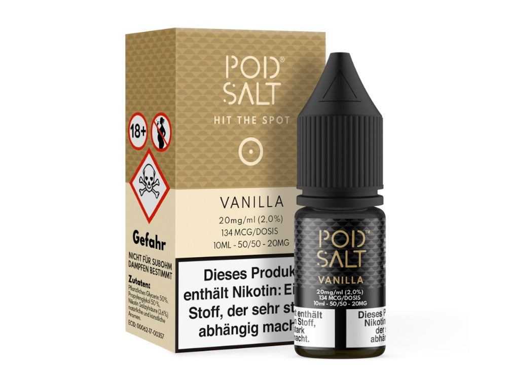 Pod Salt Vanilla Nikotinsalz Liquid