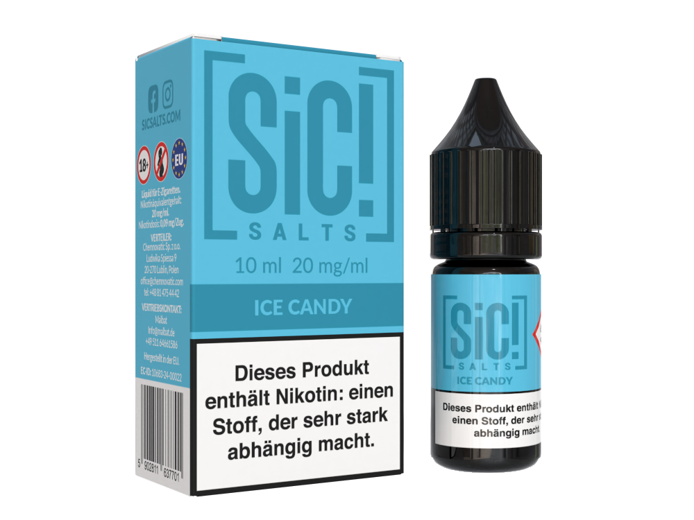 SiC! Salts Ice Candy Nikotinsalz Liquid