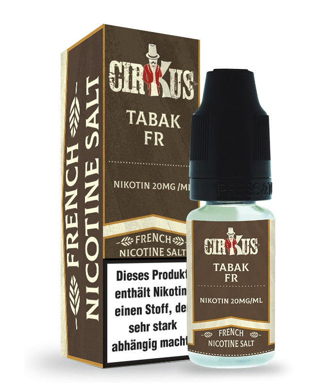 Tabak FR Nikotinsalz Liquid - Authentic CirKus