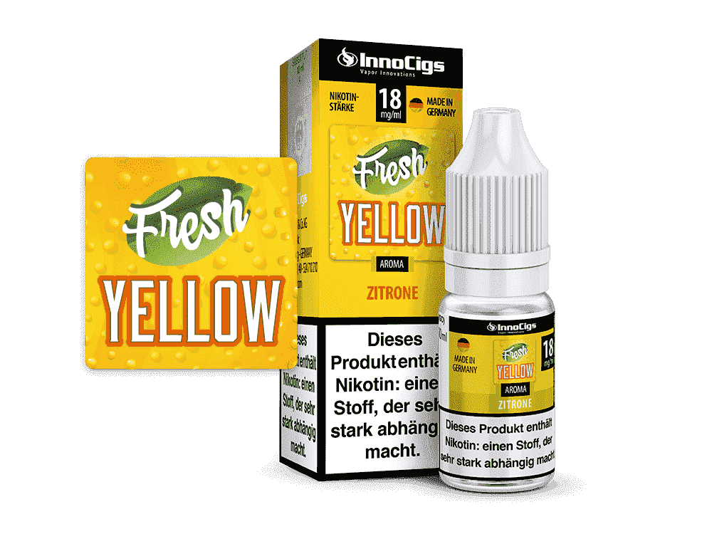 InnoCigs Fresh Yellow Zitrone Aroma Liquid