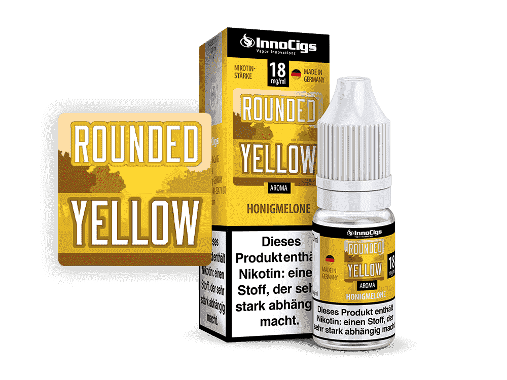 InnoCigs Rounded Yellow Honigmelonen Aroma Liquid