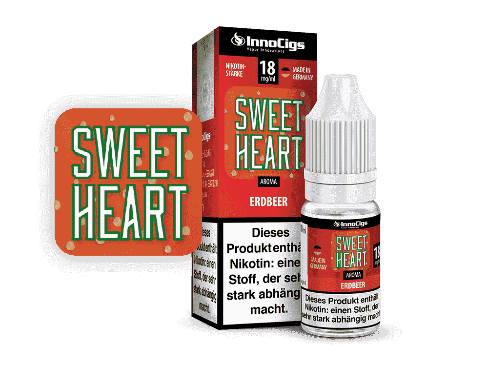 InnoCigs Sweetheart Erdbeer Aroma Liquid
