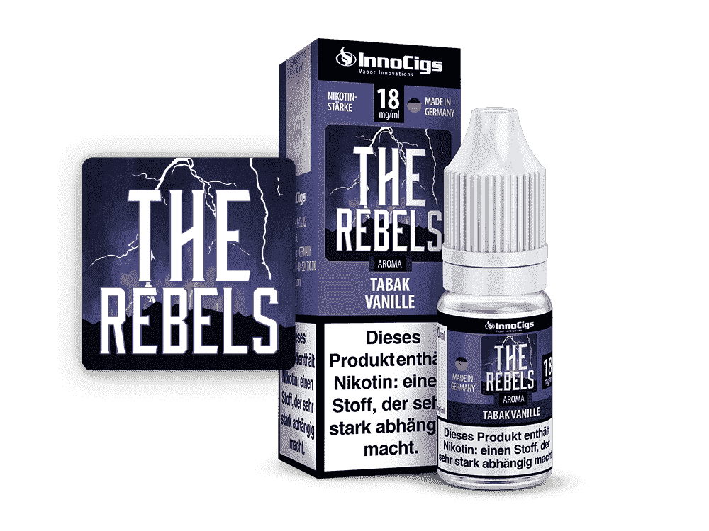 InnoCigs The Rebels Tabak Vanille Aroma Liquid
