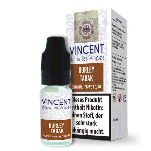 Vincent dans les Vapes Burley Tabak Liquid