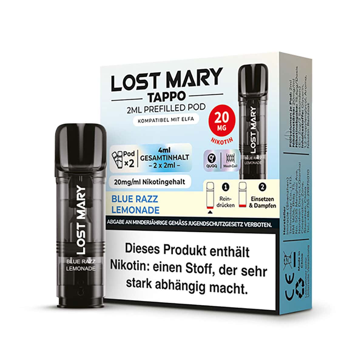 Lost Mary Tappo Prefilled Pods 2er-Pack