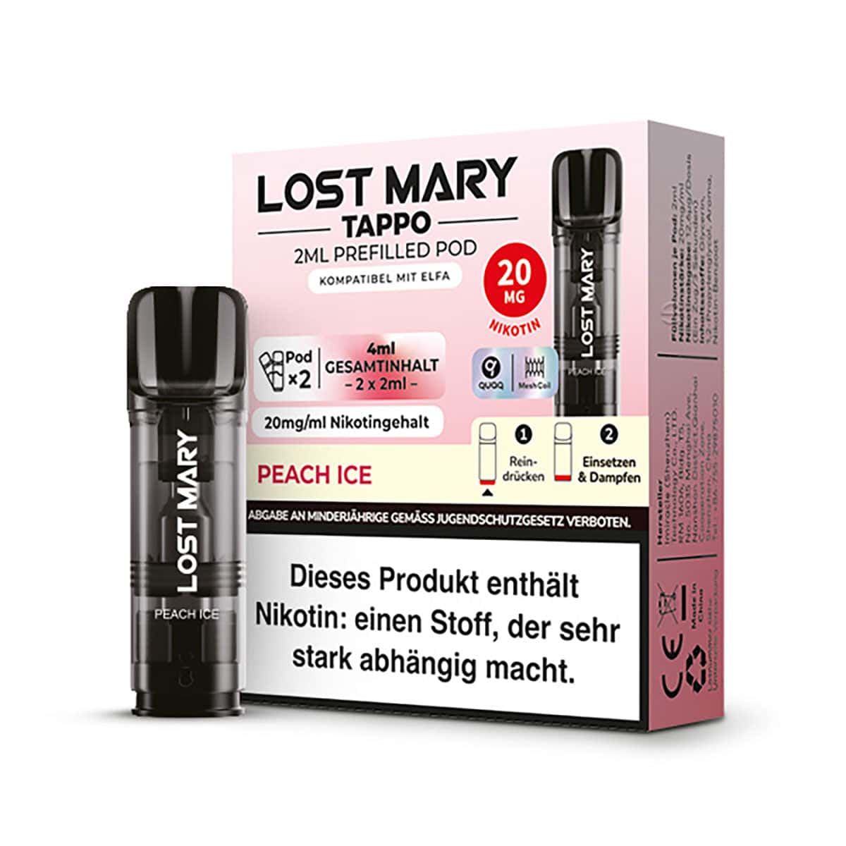 Lost Mary Tappo Prefilled Pods 2er-Pack