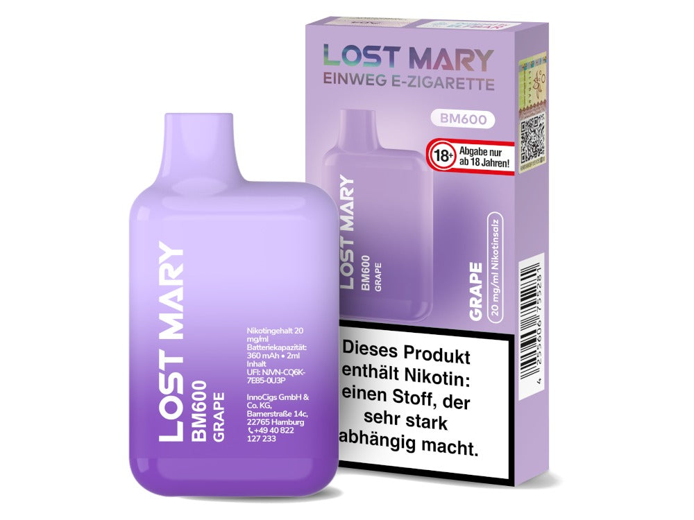 Lost Mary BM600 Einweg E-Zigarette