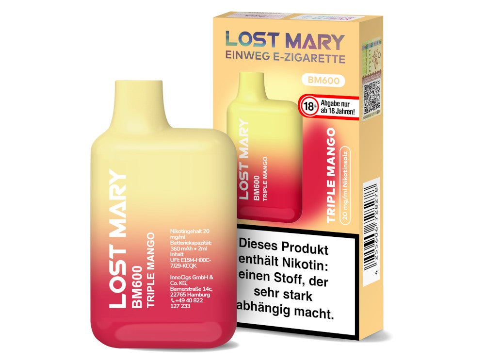 Lost Mary BM600 Einweg E-Zigarette