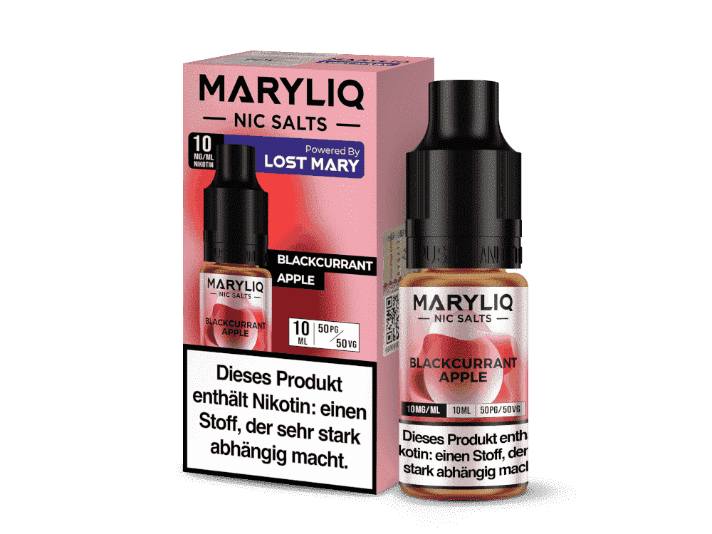 MARYLIQ Blackcurrant Apple Nikotinsalz Liquid