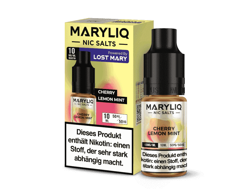 MARYLIQ Cherry Lemon Mint Nikotinsalz Liquid