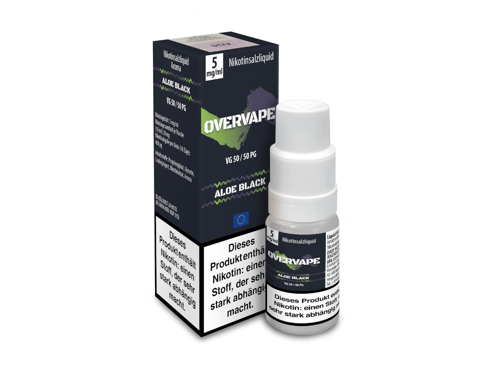 Overvape Aloe Black Nikotinsalz Liquid 20mg