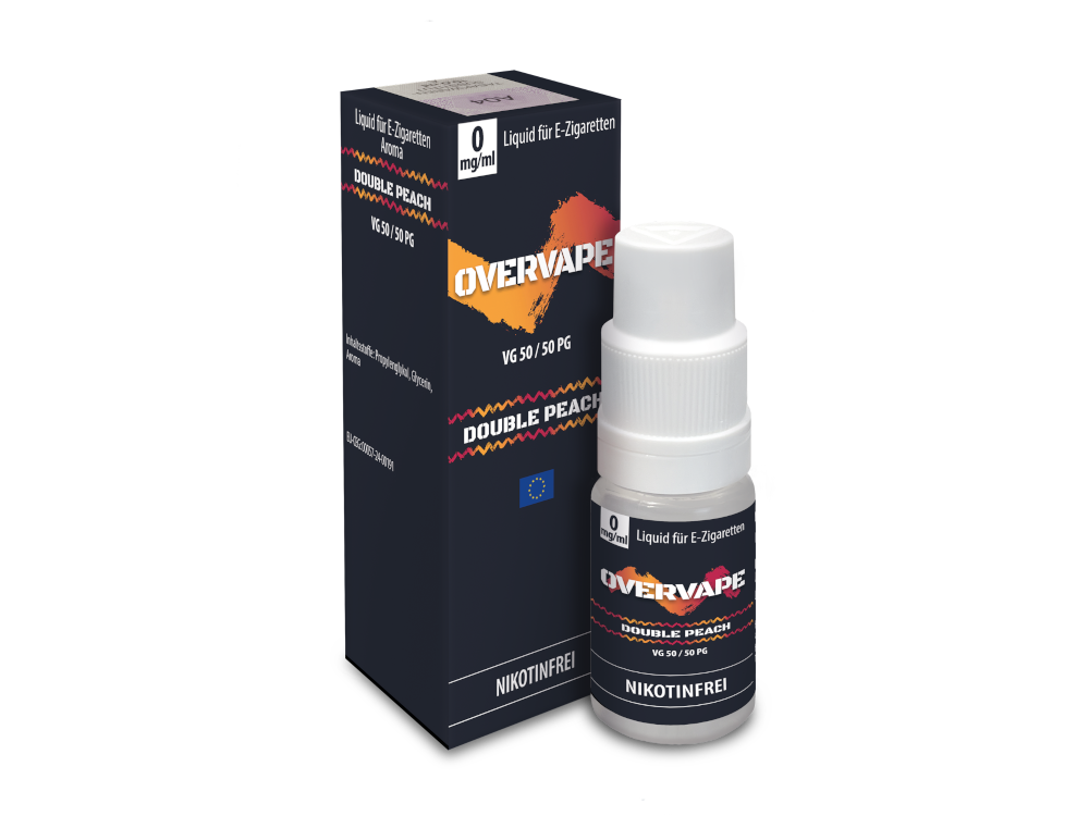 Overvape Double Peach Nikotinsalz Liquid 20mg