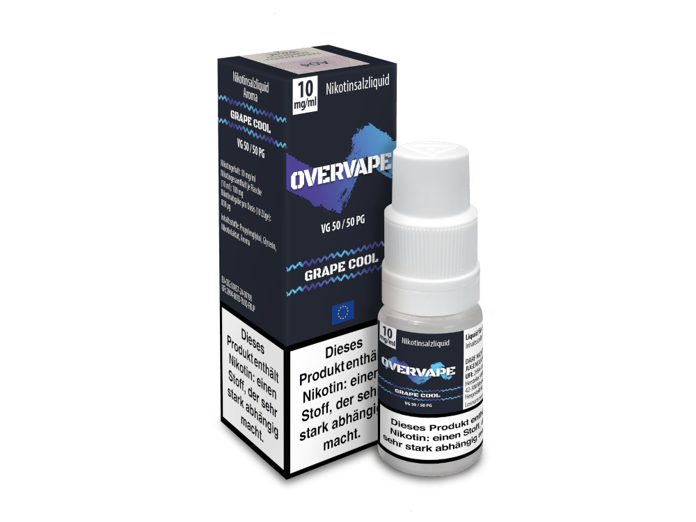 Overvape Grape Cool Nikotinsalz Liquid 20mg