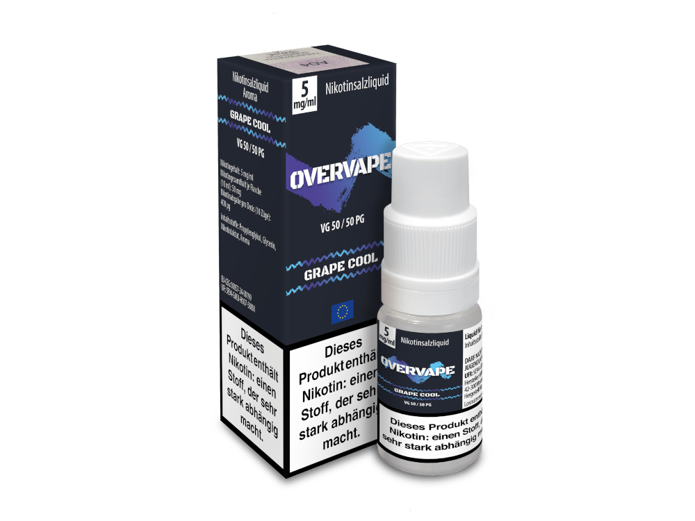 Overvape Grape Cool Nikotinsalz Liquid 20mg
