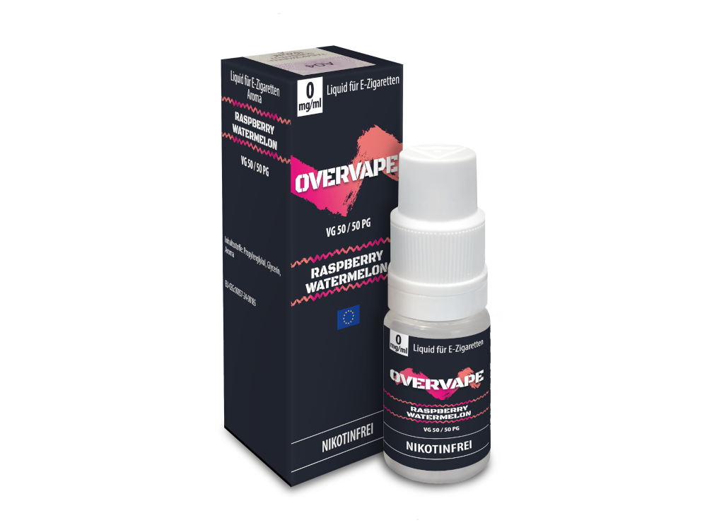 Overvape Raspberry Watermelon Nikotinsalz Liquid 20mg