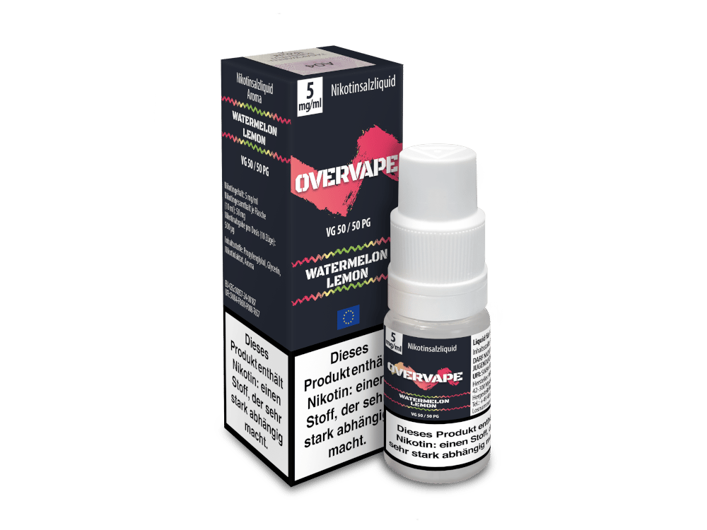 Overvape Watermelon Lemon Nikotinsalz Liquid 20mg