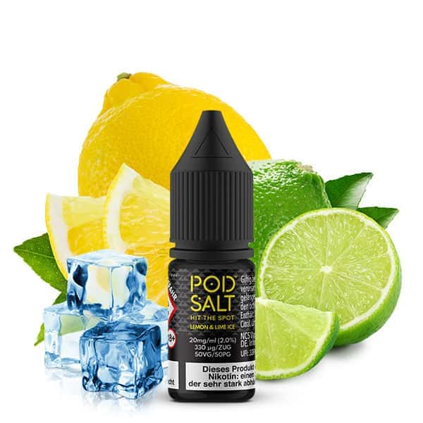 POD SALT CORE Lemon & Lime Ice Nikotinsalz Liquid