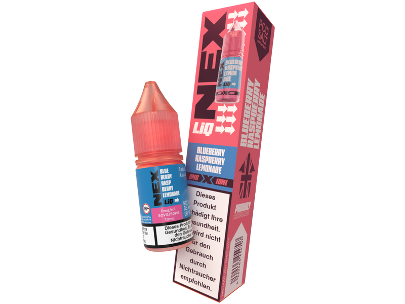 Pod Salt NexLiq Blueberry Raspberry Lemonade Nikotinsalz Liquid