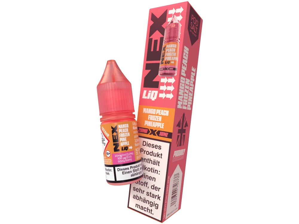 Pod Salt NexLiq Mango Peach Frozen Pineapple Nikotinsalz Liquid