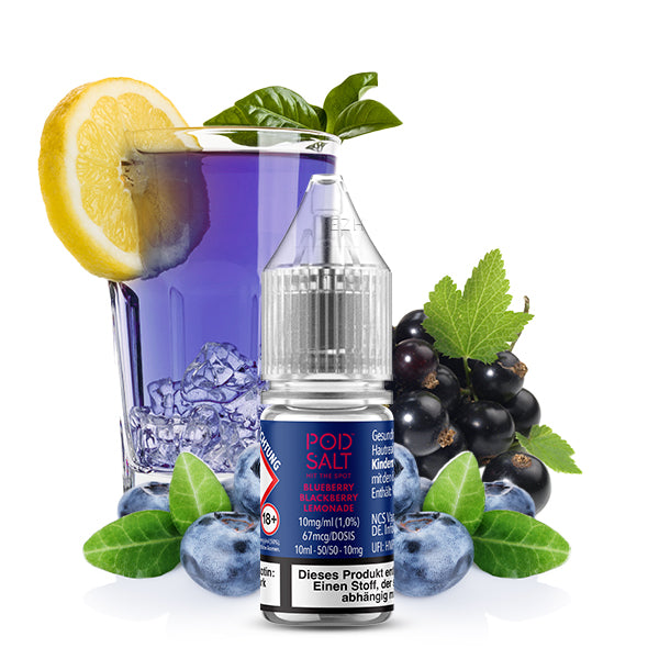 POD SALT XTRA Blueberry Blackberry Lemonade Nikotinsalz Liquid
