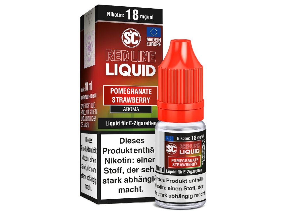 SC Red Line Pomegranate Strawberry Liquid