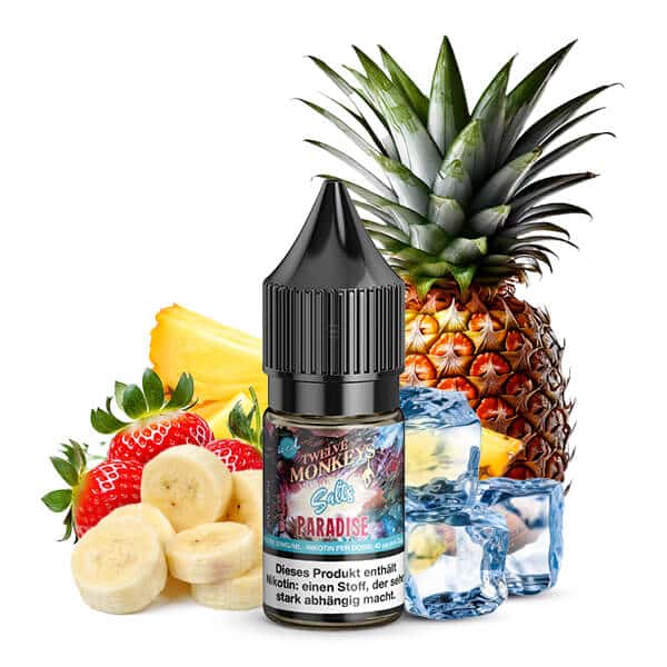 Twelve Monkeys Paradise Iced Nikotinsalz Liquid