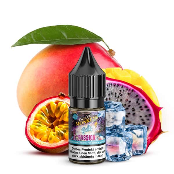 Twelve Monkeys Passion Red Nikotinsalz Liquid