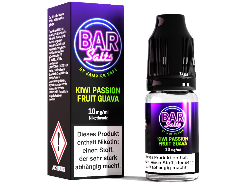 Vampire Vape Bar Salts Kiwi Passion Fruit Guava Nikotinsalz Liquid